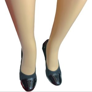 Anne Klein Sport Wedge Black Shoes Size 9